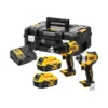 DEWALT DCK2062M2T-QW zestaw 18 V XR: DCD709 + DCF809, 2×4,0 Ah, TSTAK
