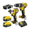 DeWALT DCK266P2 zestaw 18 V XR: DCD796 + DCF887, 2×5,0 Ah, TSTAK