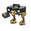 DEWALT DCK266P2T-QW zestaw 18V DCD796 + DCF887 2x5,0 Ah TSTAK