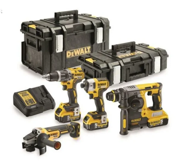 DeWalt DCK422P3-QW zestaw 4 narzędzi XR 18 V, 3×5 Ah, ToughSystem DeWalt DCK422P3-QW zestaw 4 narzędzi XR 18 V, 3×5 Ah, ToughSystem