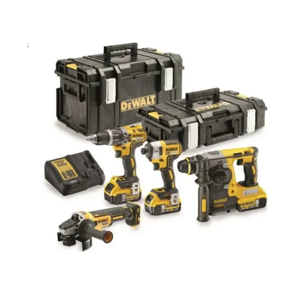 DeWalt DCK422P3-QW zestaw 4 narzędzi XR 18 V, 3×5 Ah, ToughSystem DeWalt DCK422P3-QW zestaw 4 narzędzi XR 18 V, 3×5 Ah, ToughSystem