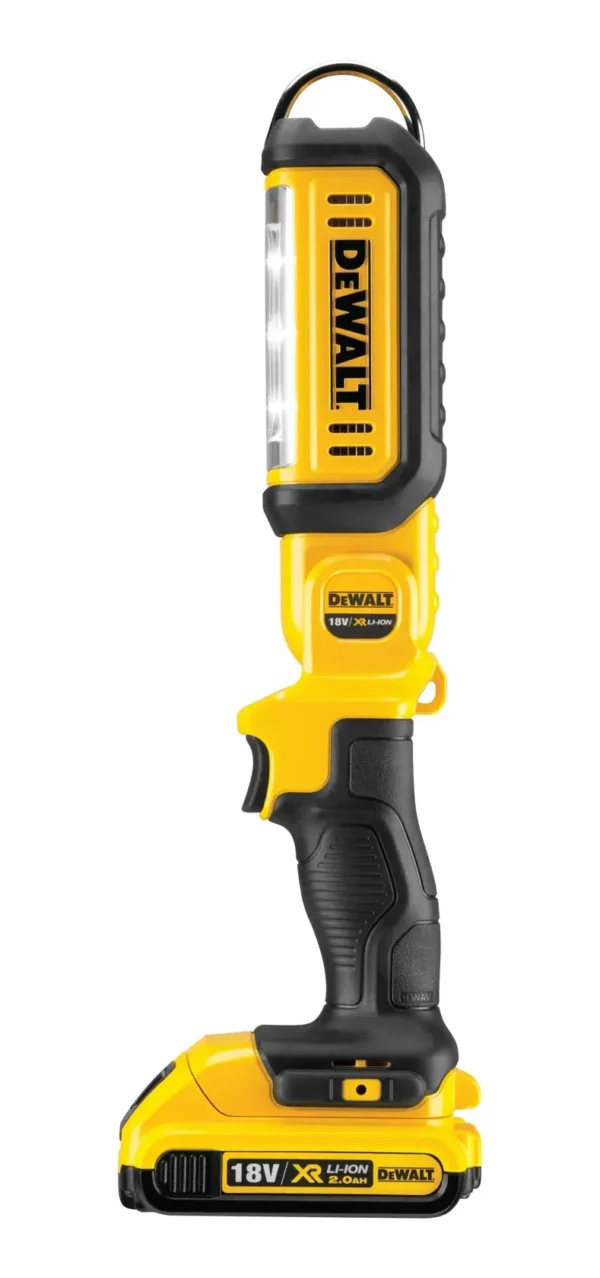 DeWALT DCL050 lampa przegubowa LED 18 V XR 250–450 lm (solo)