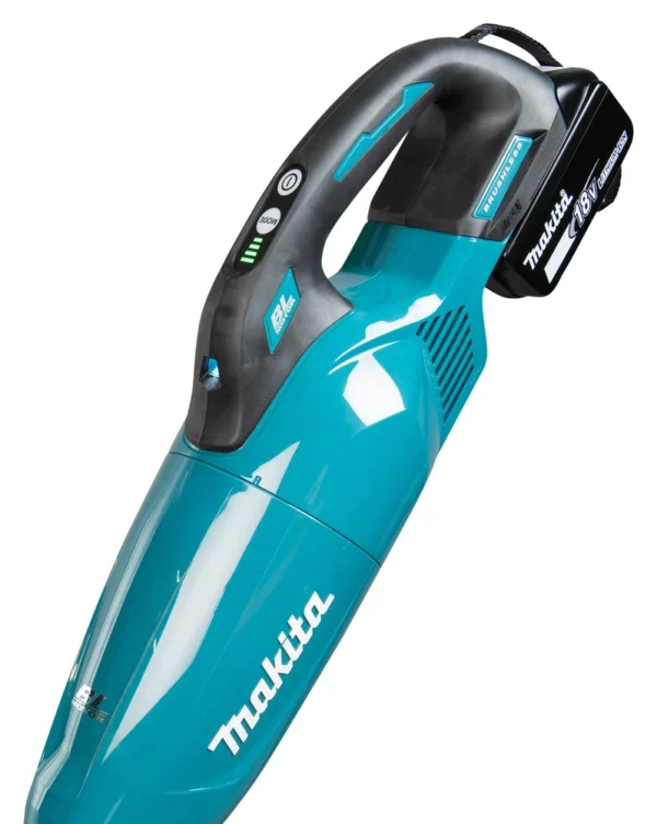 Makita DCL284FRF odkurzacz akumulatorowy pionowy bezworkowy 18 V LXT 1×3,0 Ah