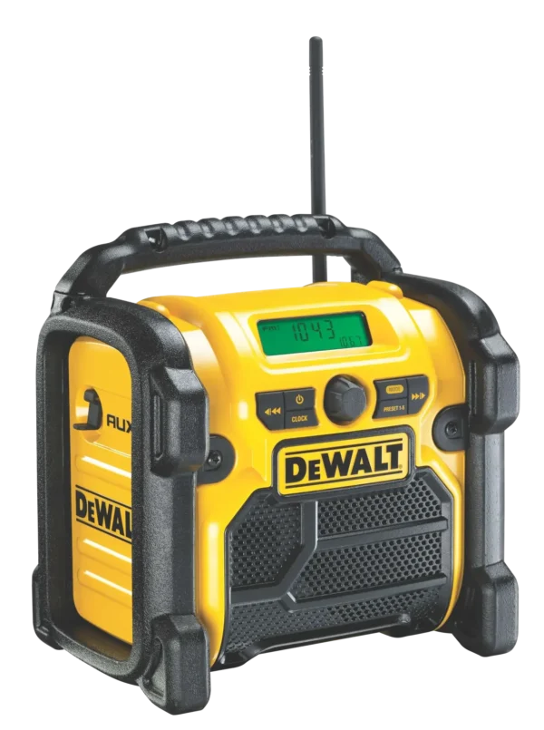 DeWALT DCR019 radio budowlane FM/AM 10,8–18 V XR / 230 V (solo) DeWALT DCR019 radio budowlane FM/AM 10,8–18 V XR / 230 V (solo)