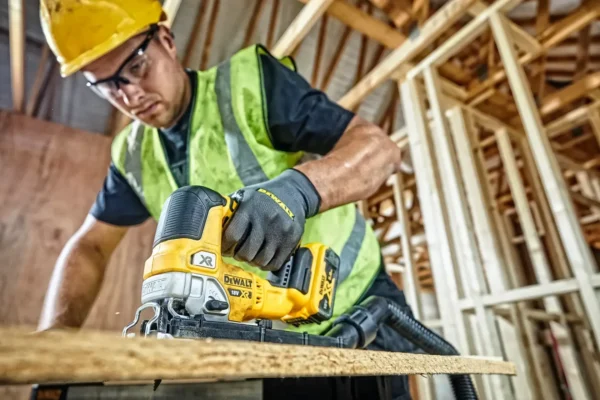 DEWALT DCS334P2 wyrzynarka 18 V 2×5,0 Ah