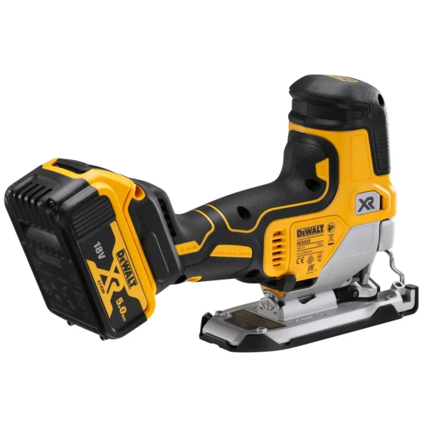 DeWALT DCS335P2 wyrzynarka 18 V XR BL 2×5,0 Ah TSTAK