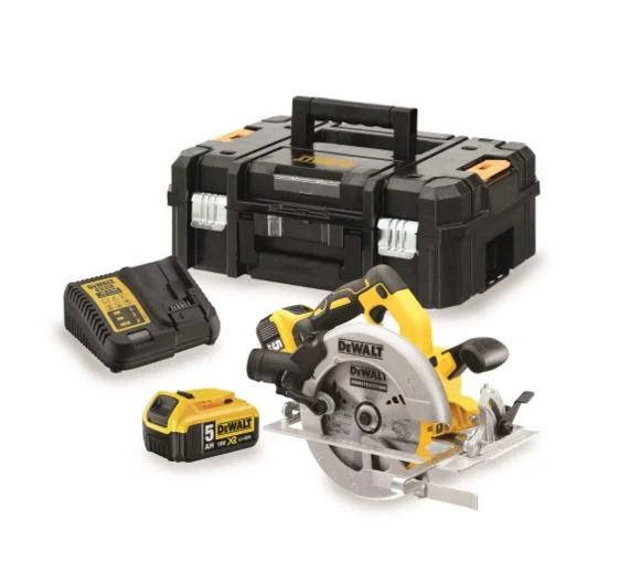 DEWALT DCS570P2-QW pilarka tarczowa 18 V XR 165 mm 2×5,0 Ah TSTAK DEWALT DCS570P2-QW pilarka tarczowa 18 V XR 165 mm 2×5,0 Ah TSTAK