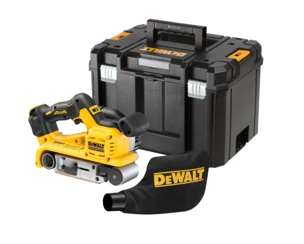 DEWALT DCW220N szlifierka taśmowa 18 V 75×533 mm DEWALT DCW220N szlifierka taśmowa 18 V 75×533 mm