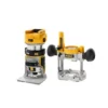 DEWALT DCW604N-XJ frezarka akumulatorowa 18 V XR 8 mm z 2 podstawami