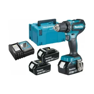 Makita DDF485RF3J wiertarko-wkrętarka 18V 50 Nm 3×3,0 Ah Makpac