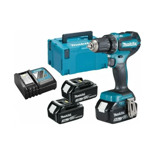 Makita DDF485RF3J wiertarko-wkrętarka 18V 50 Nm 3×3,0 Ah Makpac