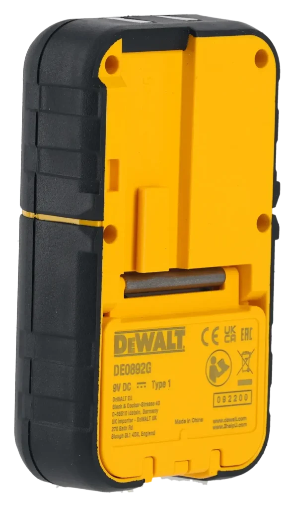 DEWALT DE0892G urządzenie pomiarowe detektor lasera z wiązką zieloną DEWALT DE0892G urządzenie pomiarowe detektor lasera z wiązką zieloną