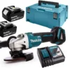 Makita DGA506RTJ szlifierka kątowa akumulatorowa 125 mm 18 V 2×5,0 Ah li-lo makp
