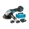 Makita DGA513RTJ szlifierka kątowa 125 mm 18 V BL 2×5,0 Ah MAKPAC