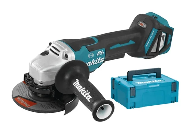 Makita DGA518ZJU szlifierka kątowa akumulatorowa 125 mm BLDC 18 V Li-ion AWS