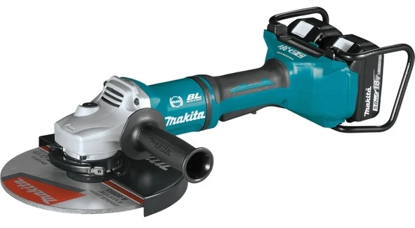 Makita DGA900PT2 szlifierka kątowa akumulatorowa 230 mm 2×18 V 2×5,0 Ah Makita DGA900PT2 szlifierka kątowa akumulatorowa 230 mm 2×18 V 2×5,0 Ah