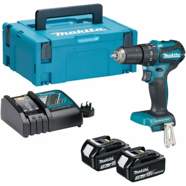 Makita DHP485RAJ wiertarko-wkrętarka wkrętarka udarowa 18 V 50 / 27 Nm 2×2,0 Ah BL Makita DHP485RAJ wiertarko-wkrętarka wkrętarka udarowa 18 V 50 / 27 Nm 2×2,0 Ah BL