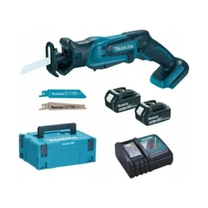 Makita DJR183RTJ pilarka szablasta piła szablasta akumulatorowa 18 V 2×5,0 Ah Li-ion