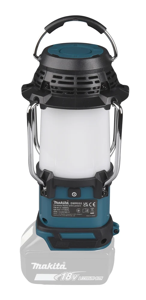 Makita DMR055 radio AM/FM z lampą 14,4/18 V LXT (solo) Makita DMR055 radio AM/FM z lampą 14,4/18 V LXT (solo)