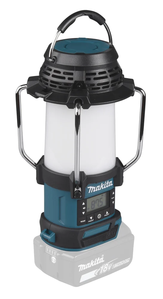 Makita DMR055 radio AM/FM z lampą 14,4/18 V LXT (solo) Makita DMR055 radio AM/FM z lampą 14,4/18 V LXT (solo)
