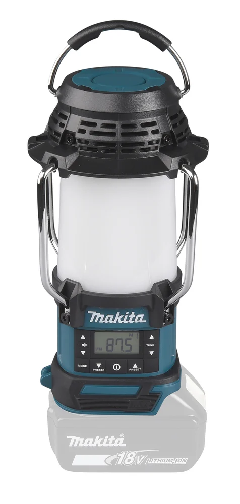 Makita DMR055 radio AM/FM z lampą 14,4/18 V LXT (solo) Makita DMR055 radio AM/FM z lampą 14,4/18 V LXT (solo)