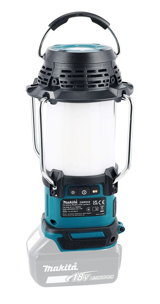 Makita DMR056 radio z lampą i latarką DAB+/FM Bluetooth 18 V (solo)