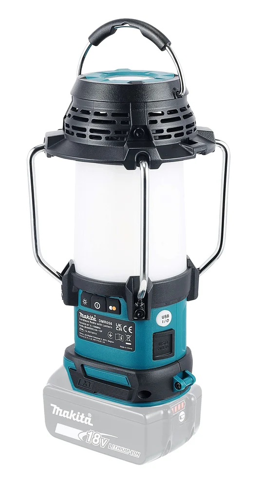 Makita DMR056 radio z lampą i latarką DAB+/FM Bluetooth 18 V (solo)