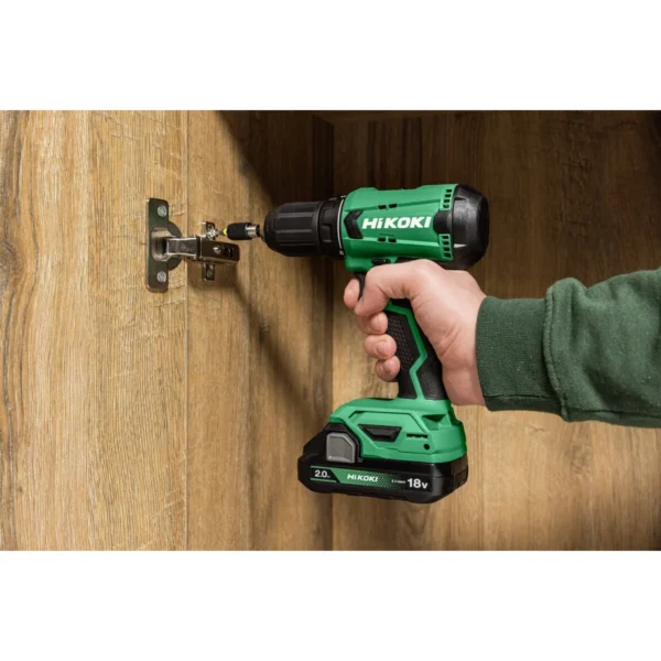HiKOKI DS18DAWCZ wiertarko-wkrętarka 18 V 50 Nm 2×2,0 Ah + ładowarka