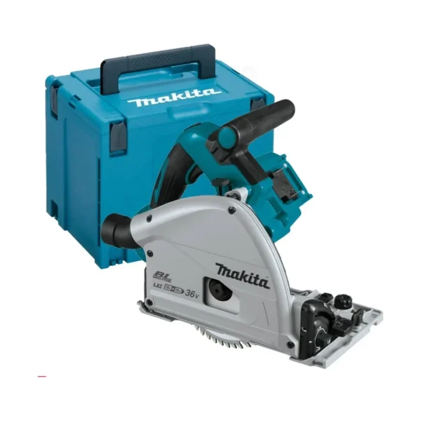 Makita DSP600ZJ akumulatorowa pilarka zagłębiarka 2×18 V MAKPAC