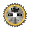 DeWALT DT1937 tarcza do drewna 165 × 30 mm 30 z.