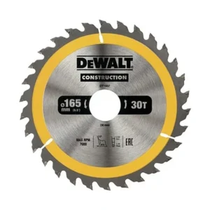 DeWALT DT1937 tarcza do drewna 165 × 30 mm 30 z. DeWALT DT1937 tarcza do drewna 165 × 30 mm 30 z.