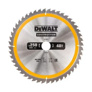 DEWALT DT1957-QZ tarcza do drewna 250 × 30 mm, 48 zębów