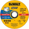 DEWALT DT20540 tarcza tnąca INOX 125×22,2×1 mm 100PC
