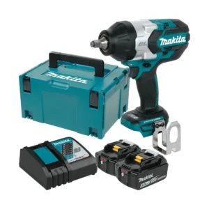 Makita DTW1002RTJ klucz udarowy akumulatorowy 1/2'' 1200 Nm 18 V 2×5,0 Ah Li-ion