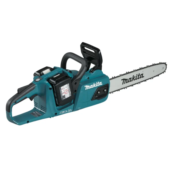 Makita DUC355PT2 pilarka łańcuchowa akumulatorowa 35 mm 2×18 V li-i 2×5,0 Ah bld