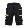 Portwest DX444 Szorty DX4 z kieszeniami Black UK36 / EU52 Portwest DX444 Szorty DX4 z kieszeniami Black UK36 / EU52
