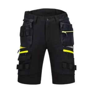 Portwest DX444 Szorty DX4 z kieszeniami Black UK36 / EU52 Portwest DX444 Szorty DX4 z kieszeniami Black UK36 / EU52