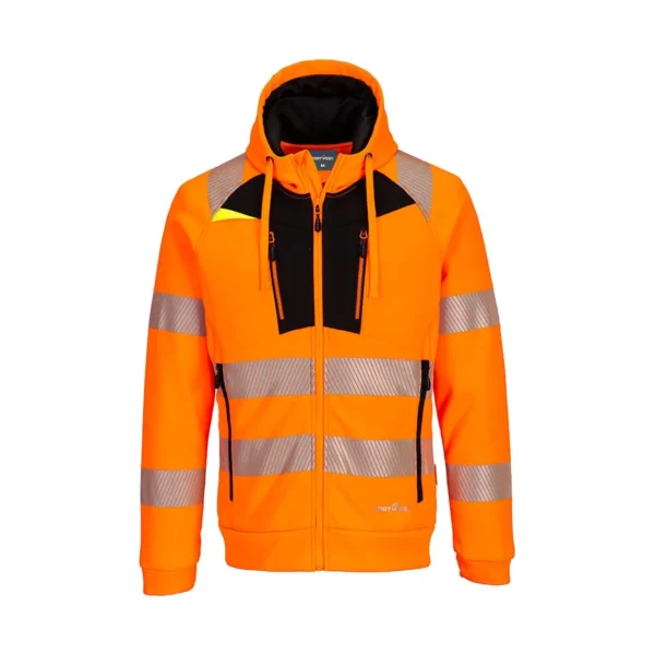 Portwest DX484 DX4 Bluza kaptur odblask zamek Orange/Black L
