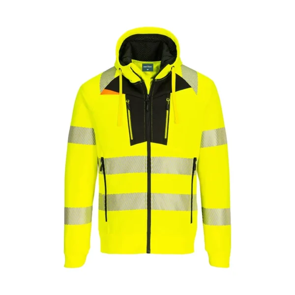Portwest DX484 DX4 Bluza kaptur odblask zamek Yellow/Black L