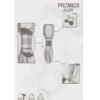 Makita E-03193 końcówka wkrętakowa T10-25 mm /2szt. Impact premier