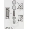 Makita E-03274 końcówka wkrętakowa PH2-50 mm /2szt. Impact premier