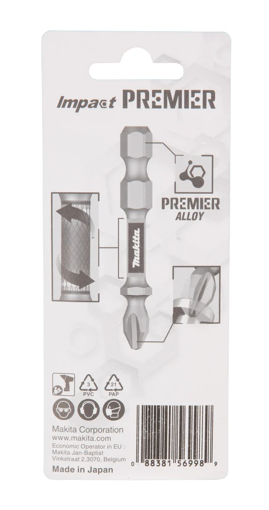Makita E-03327 końcówka wkrętakowa T10-50 mm /2szt. Impact premier