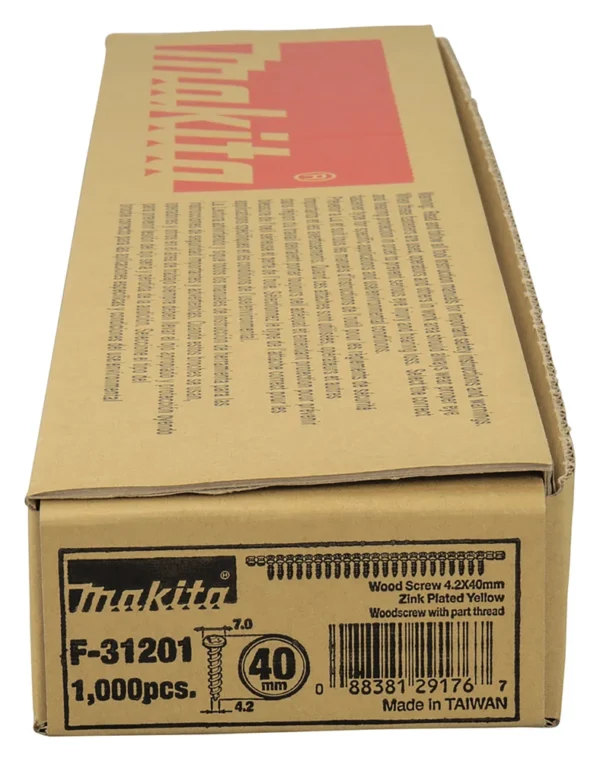 Makita F-31201 taśma z wkrętami 4,2x41 mm /1000szt. poł. płyty warstw z drewnem