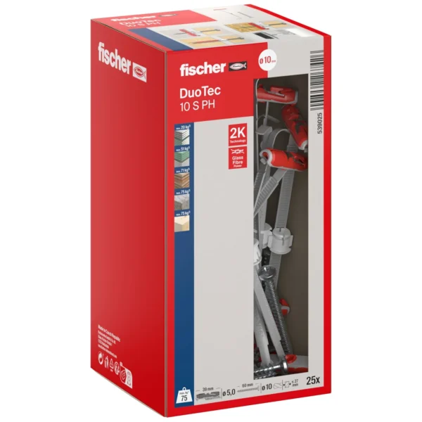 Fischer DuoTec 10 S PH z wkrętem op. 25 kpl.