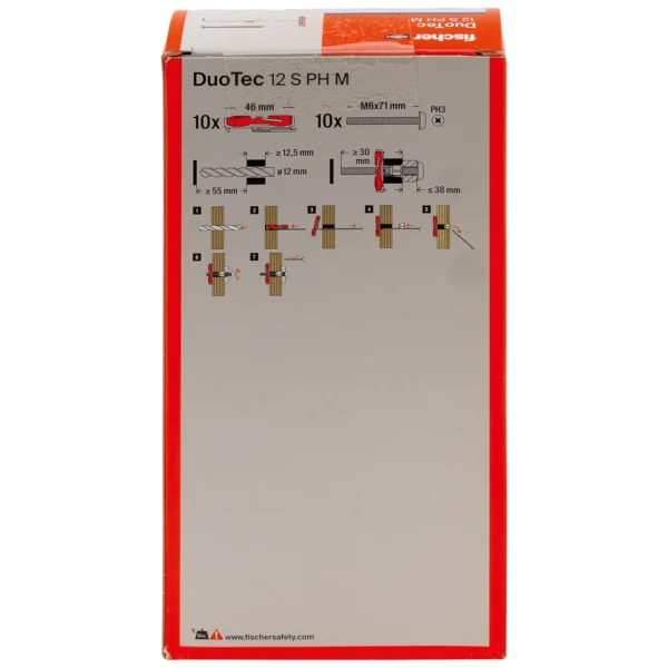 Fischer DuoTec 12 S PH M z wkrętem op. 10 kpl.