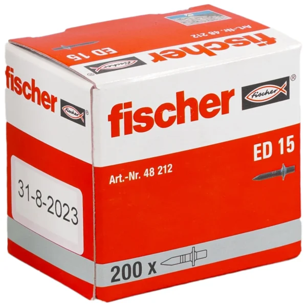 Fischer ED 15 gwóźdź do betonu op. 200 szt.