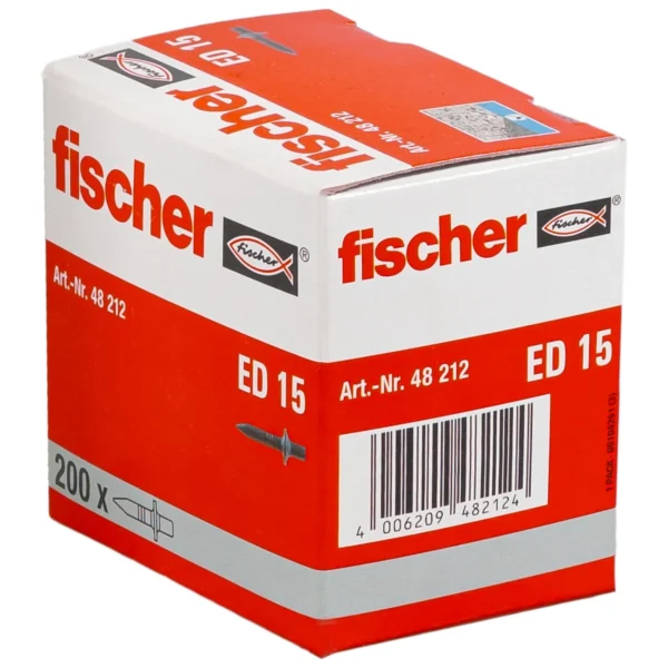 Fischer ED 15 gwóźdź do betonu op. 200 szt.