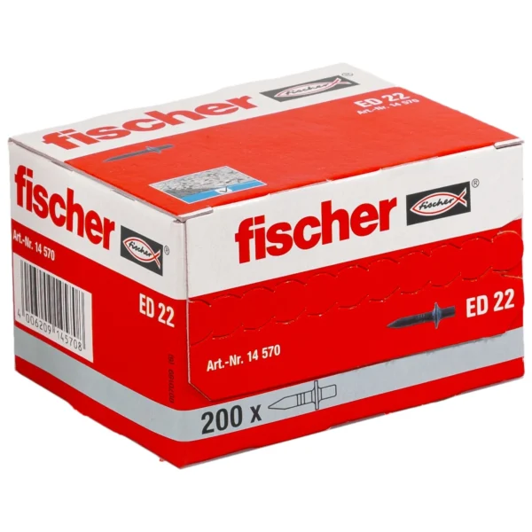 Fischer ED 22 gwóźdź do betonu op. 200 szt.