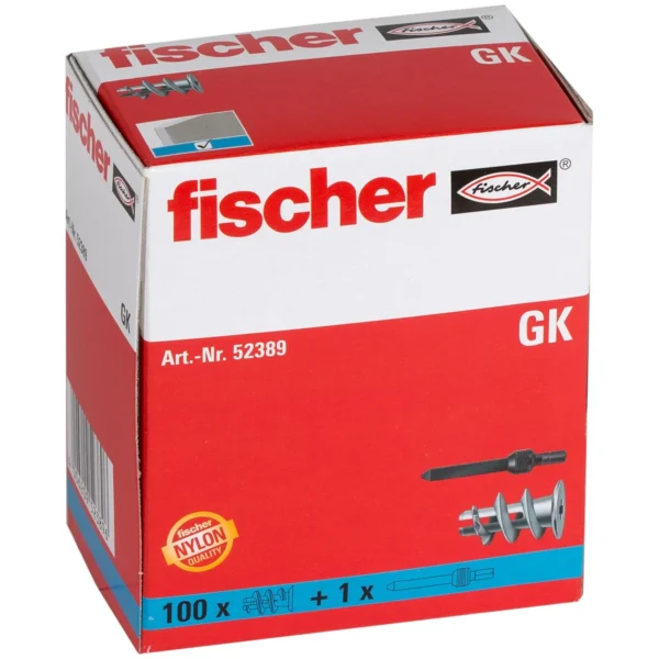 Fischer GK mocowanie do płyt g-k op. 100 szt. Fischer GK mocowanie do płyt g-k op. 100 szt.