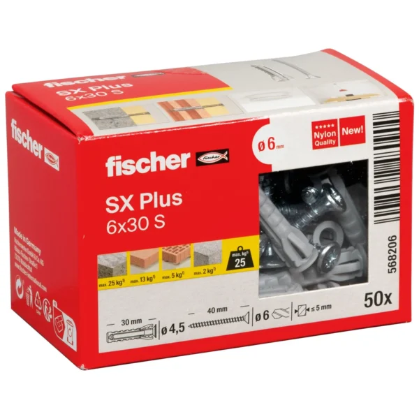 Fischer SX Plus 6 x 30 S z wkrętem op. 50 kpl.